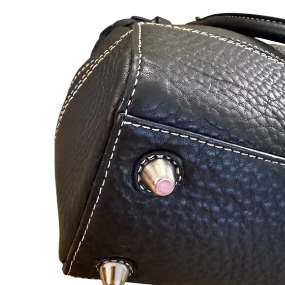 Coach Hampton Pebbled Leather Tote - Picture 9 of 13